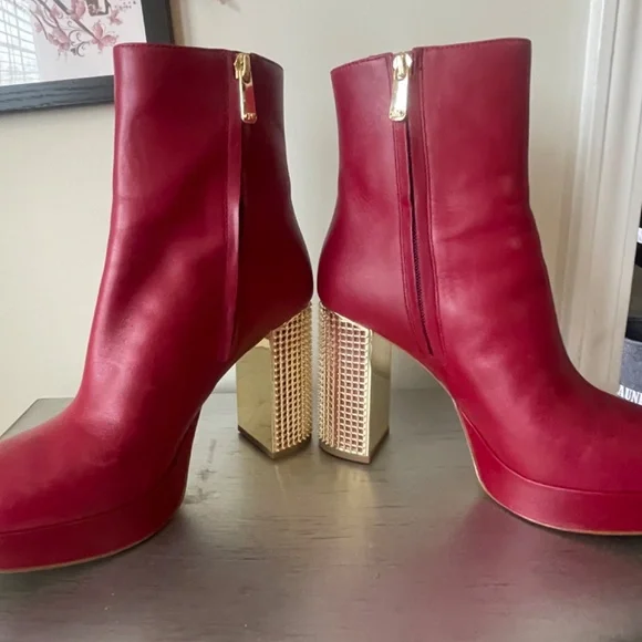 Maxine Leather Platform Boot - Picture 3 of 6